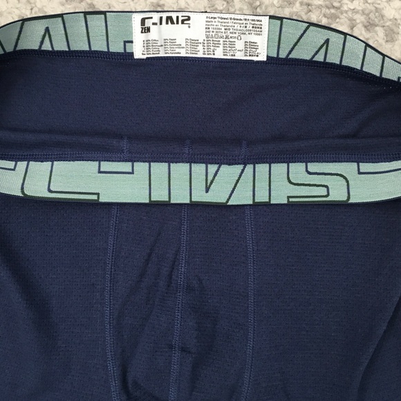 NWT C-IN2  2 Boxers  ZEN BOXER,Navy Blue/Orange - Picture 13 of 14